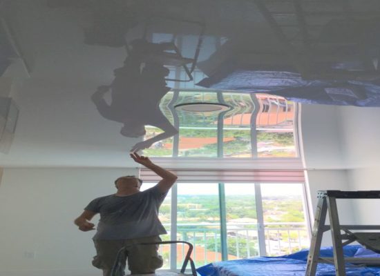 stretch ceiling how to make it