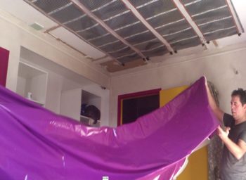 glossy reflective suspended ceiling State of Massachusetts