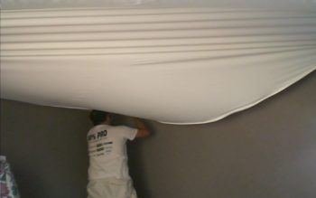 glossy reflective suspended ceiling county of Brevard