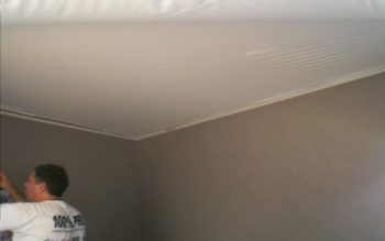 glossy reflective suspended ceiling Miami