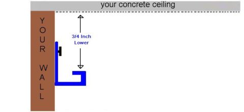 glossy reflective suspended ceiling acroch